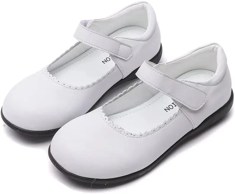 TN TANGNEST Girls Dress Shoes School Uniform Shoes Comfort Mary Jane Flats