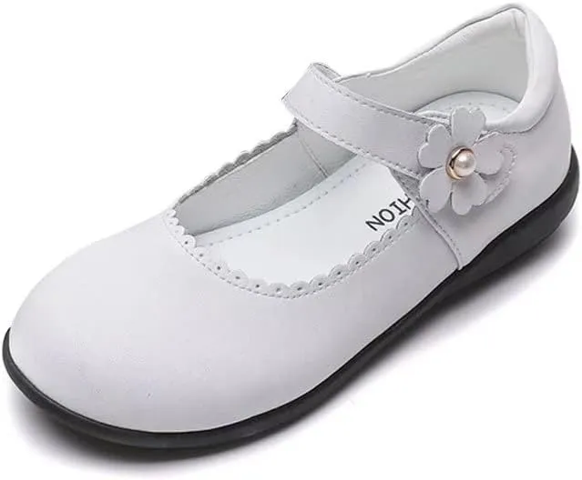 TN TANGNEST Girls Dress Shoes School Uniform Shoes Comfort Mary Jane Flats