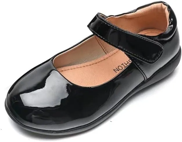 TN TANGNEST Girls Dress Shoes School Uniform Shoes Comfort Mary Jane Flats