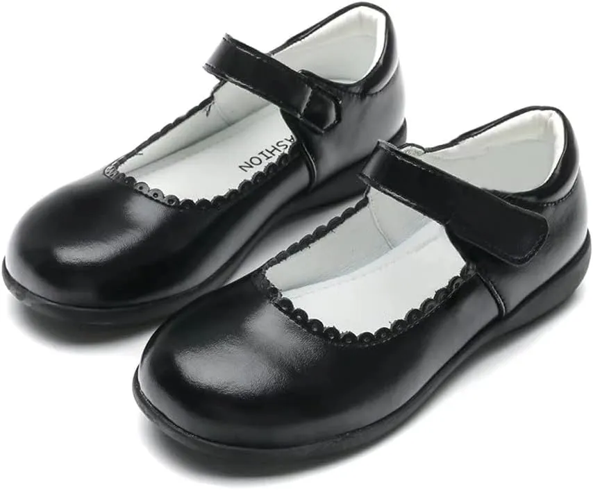 TN TANGNEST Girls Dress Shoes School Uniform Shoes Comfort Mary Jane Flats