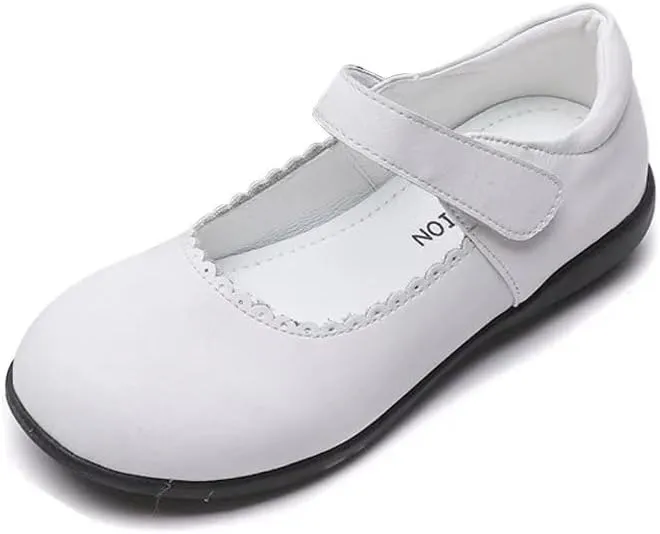 TN TANGNEST Girls Dress Shoes School Uniform Shoes Comfort Mary Jane Flats