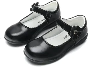 TN TANGNEST Girls Dress Shoes School Uniform Shoes Comfort Mary Jane Flats