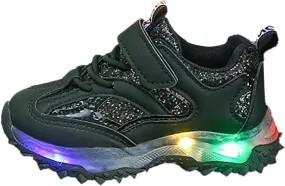 Toddler Baby Boys Girls Sneakers LED Light Up Shoes Comfortable Breathable Non Slip Walking Running Sport Shoes