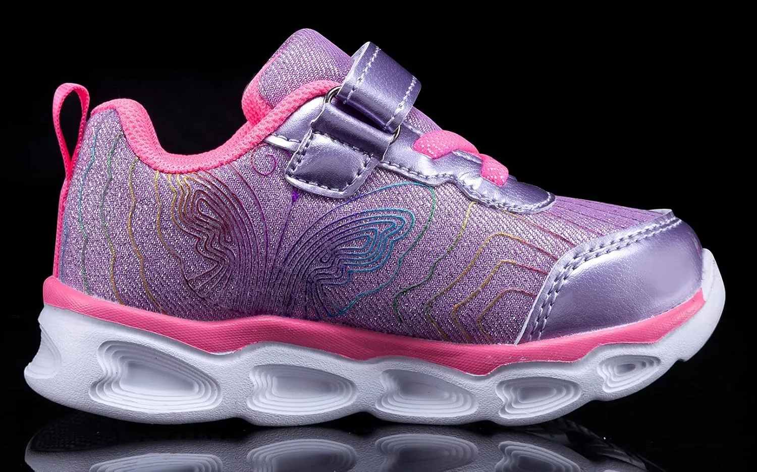 Toddler Girls Led Shoes Kids Light Up Sneakers