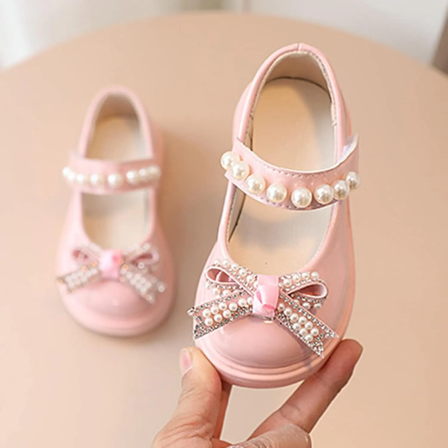 Toddler Platform Mary Jane Shoes Bow Girls Dress Shoes Little Girl School Uniform Oxford Shoes for Girl Flats