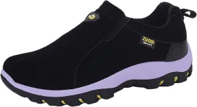 Walking Shoes For Men Slip-On Loafer Trekking Shoes Work Sneakers Waterproof Sneakers Hiking Sneakers Work Shoes