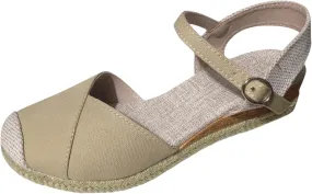 Wedge Sandals for Women 2025 Comfortable Dressy Walking Slides Sandals Closed Toe Beach Slingback Sandal for Summer Beach Oceanside Holiday Outdoor