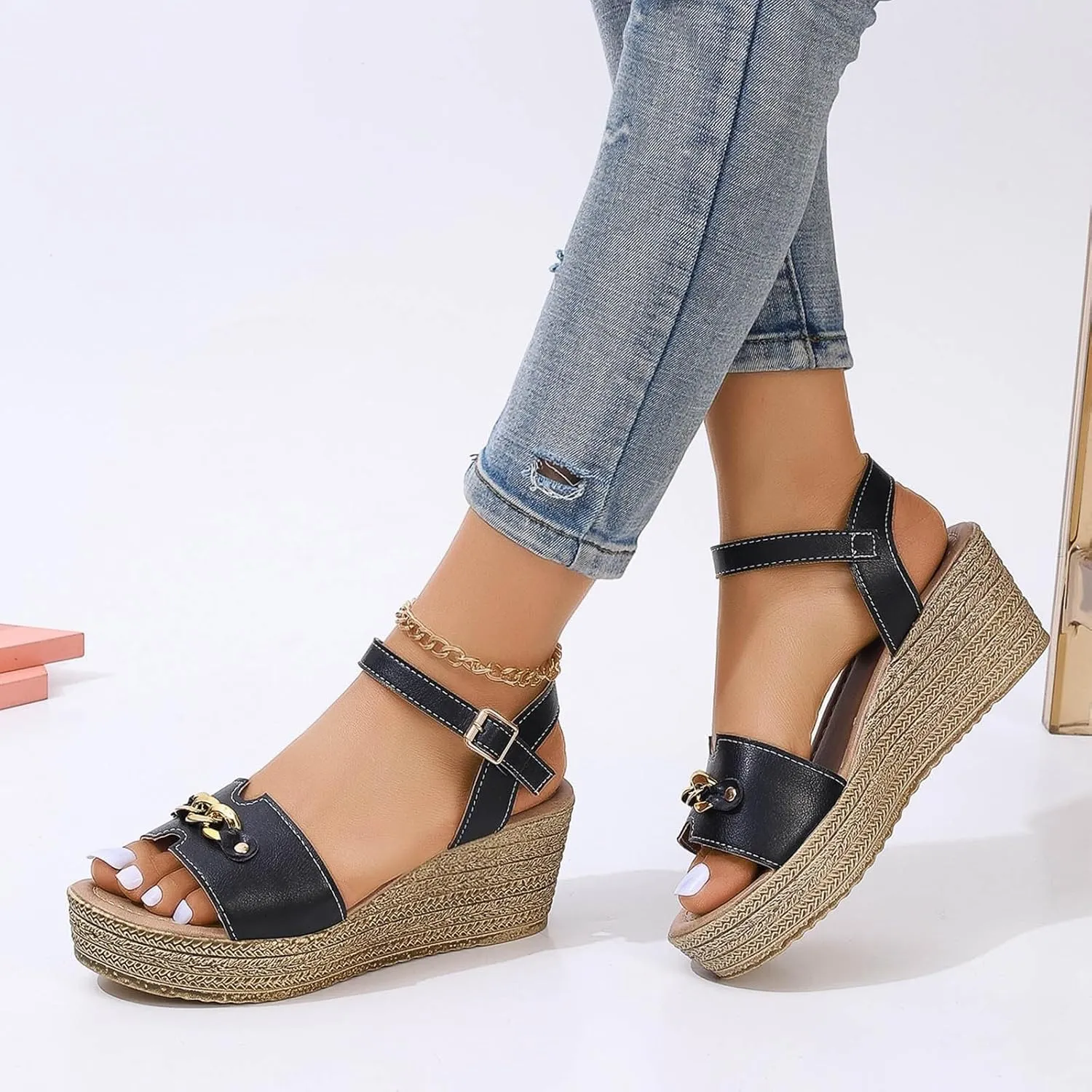 Wedge Sandals for Women Womens Dressy Summer Wedge Shoes Women's Casual Summer Women Wedge Heels Shoes