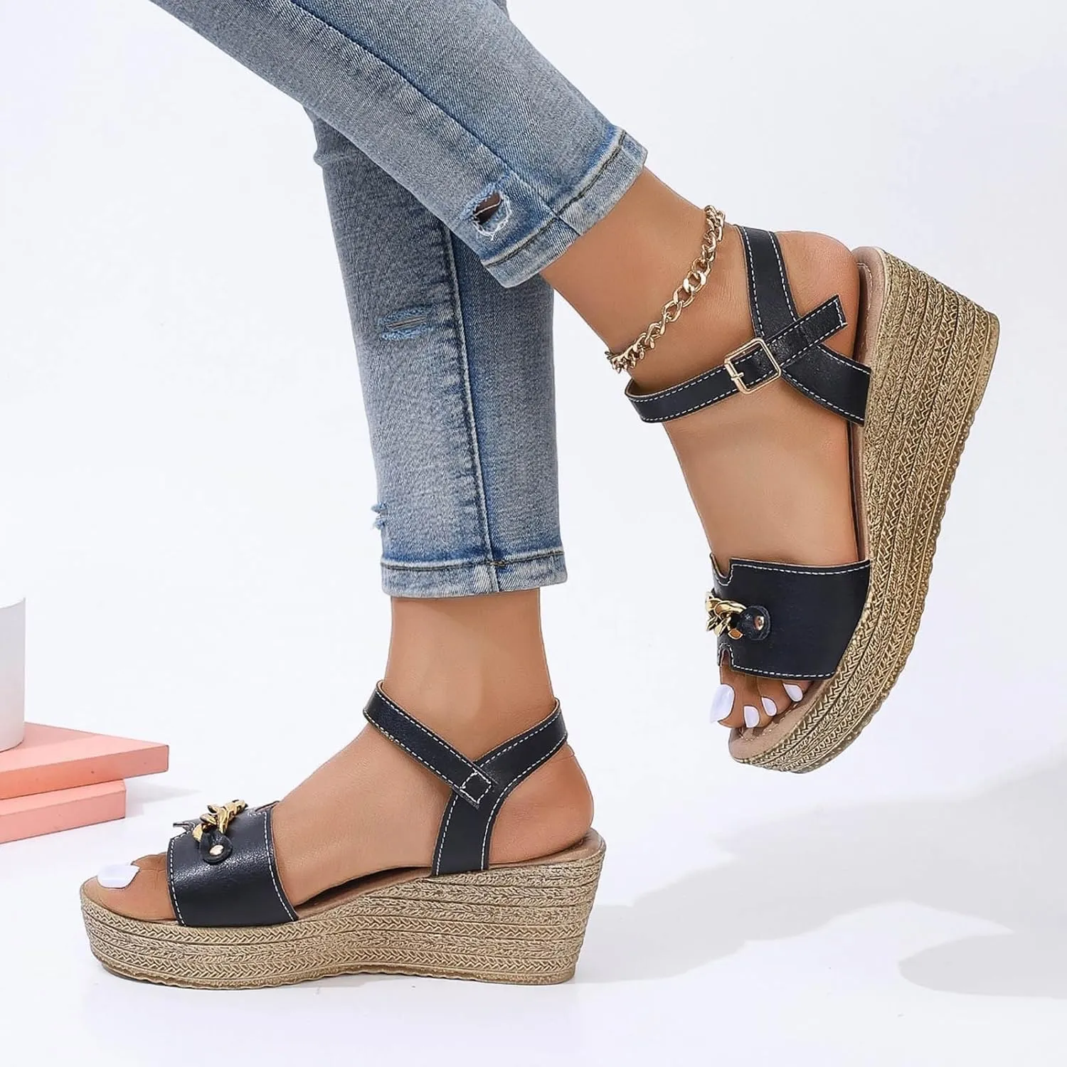 Wedge Sandals for Women Womens Dressy Summer Wedge Shoes Women's Casual Summer Women Wedge Heels Shoes