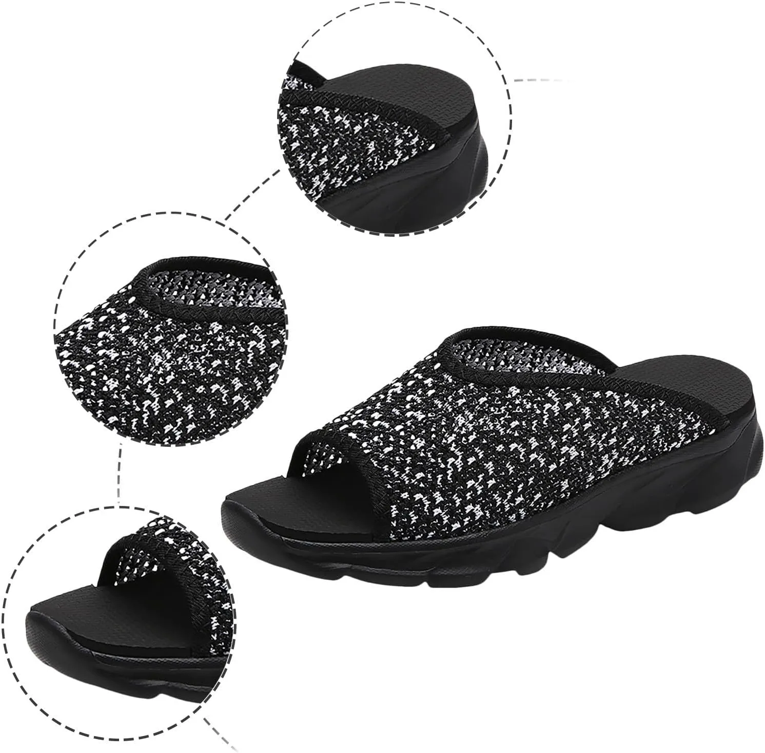 Wedges for Women Espadrilles Flatform Wedge Casual Sandal Women's Platform Sandals Wedge Open Toe Sandals