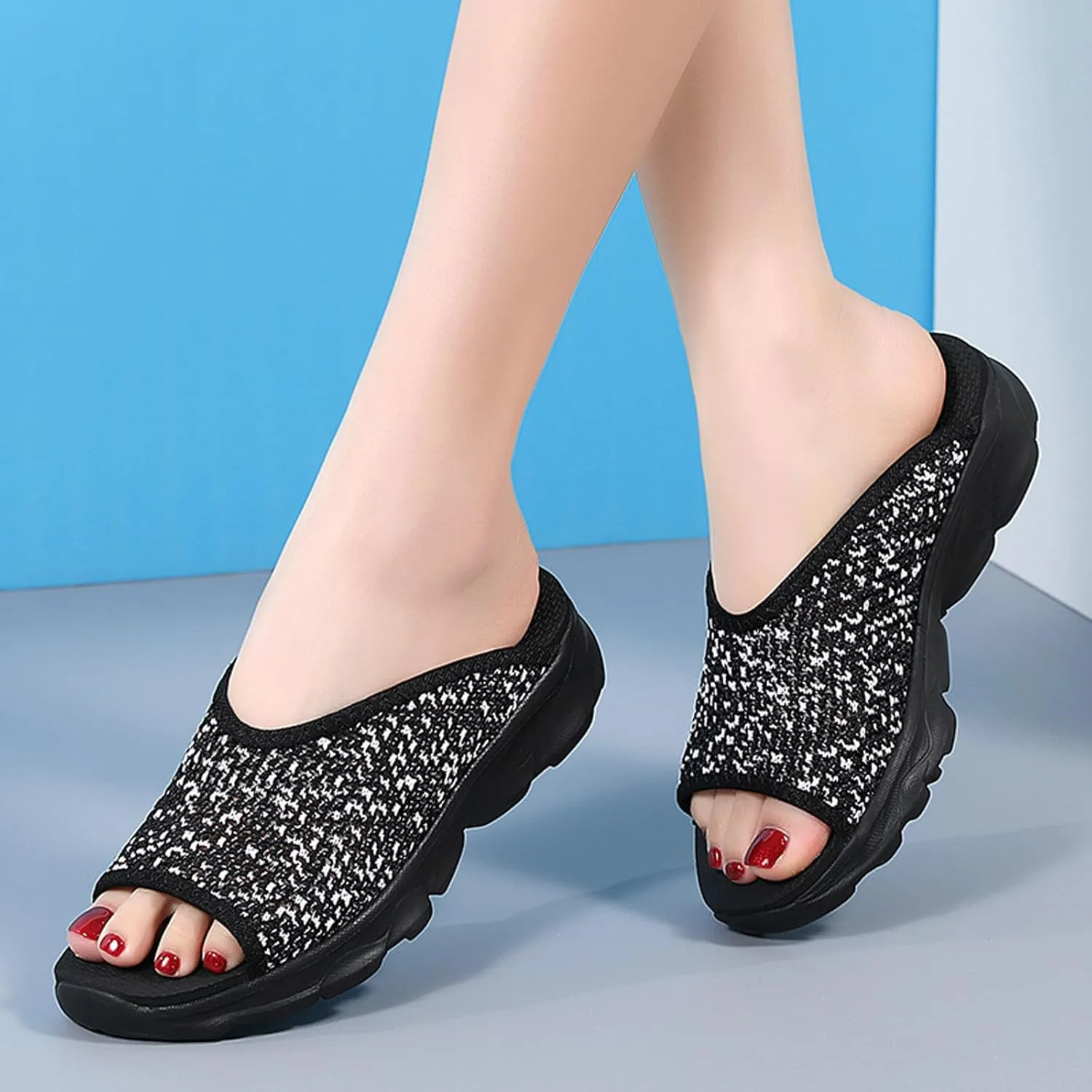 Wedges for Women Espadrilles Flatform Wedge Casual Sandal Women's Platform Sandals Wedge Open Toe Sandals