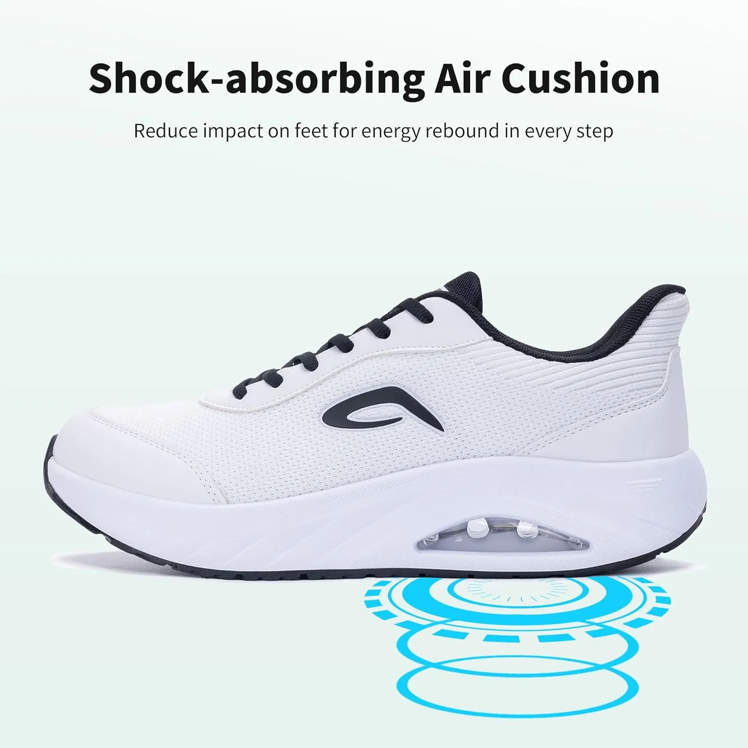Wide Toe Box Shoes for Men Arch Support Walking Shoes Plantar Fasciitis Orthotic Tennis Sneakers