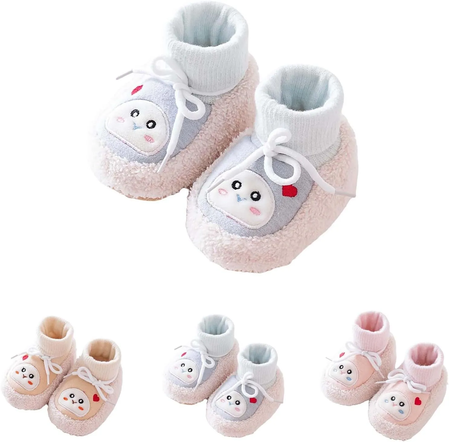 Winter Infant Toddler Shoes Boys Girls Baby Shoes Soft Sole Slip On Shoes Cute Animal Decoration 12 Months Shoes Boy