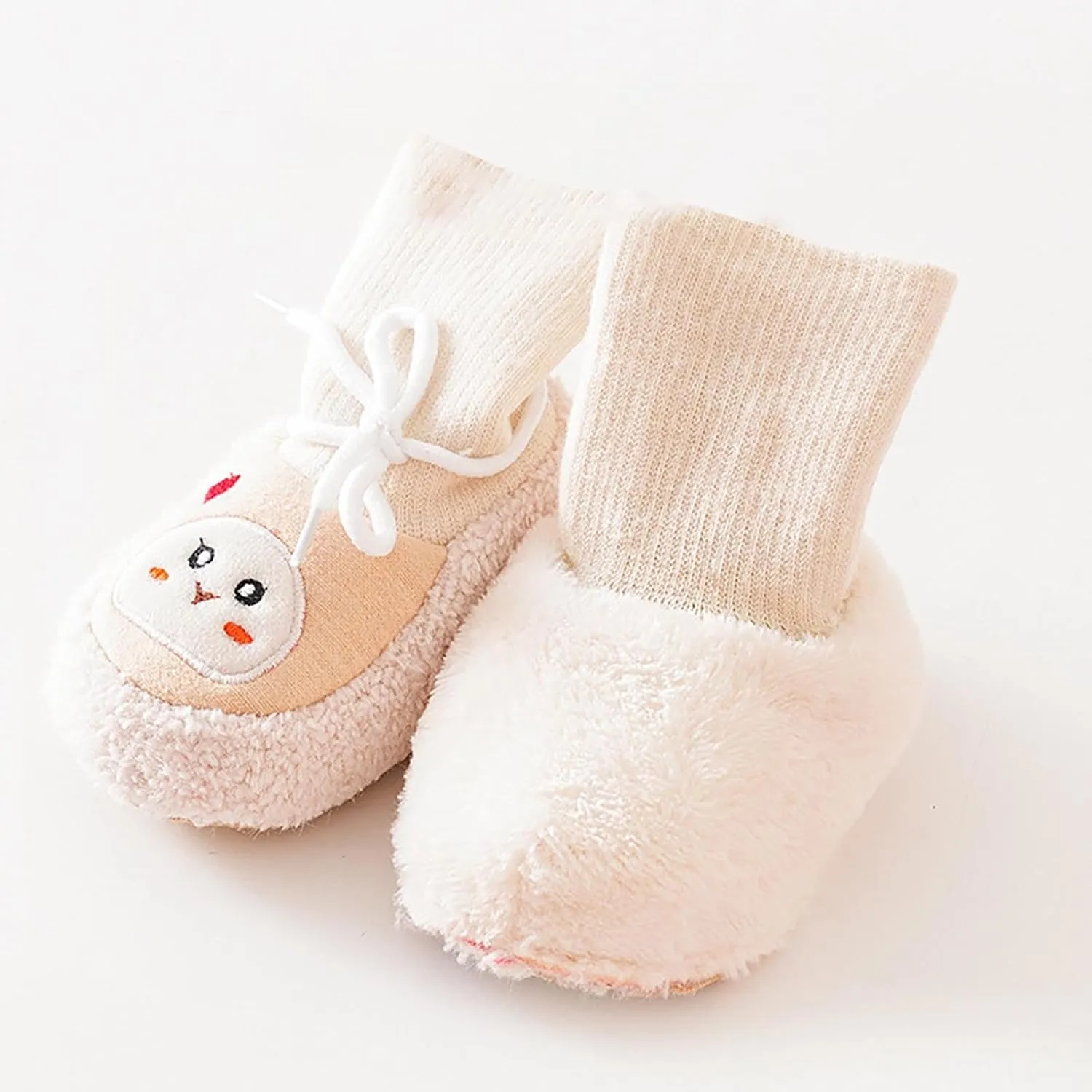 Winter Infant Toddler Shoes Boys Girls Baby Shoes Soft Sole Slip On Shoes Cute Animal Decoration 12 Months Shoes Boy