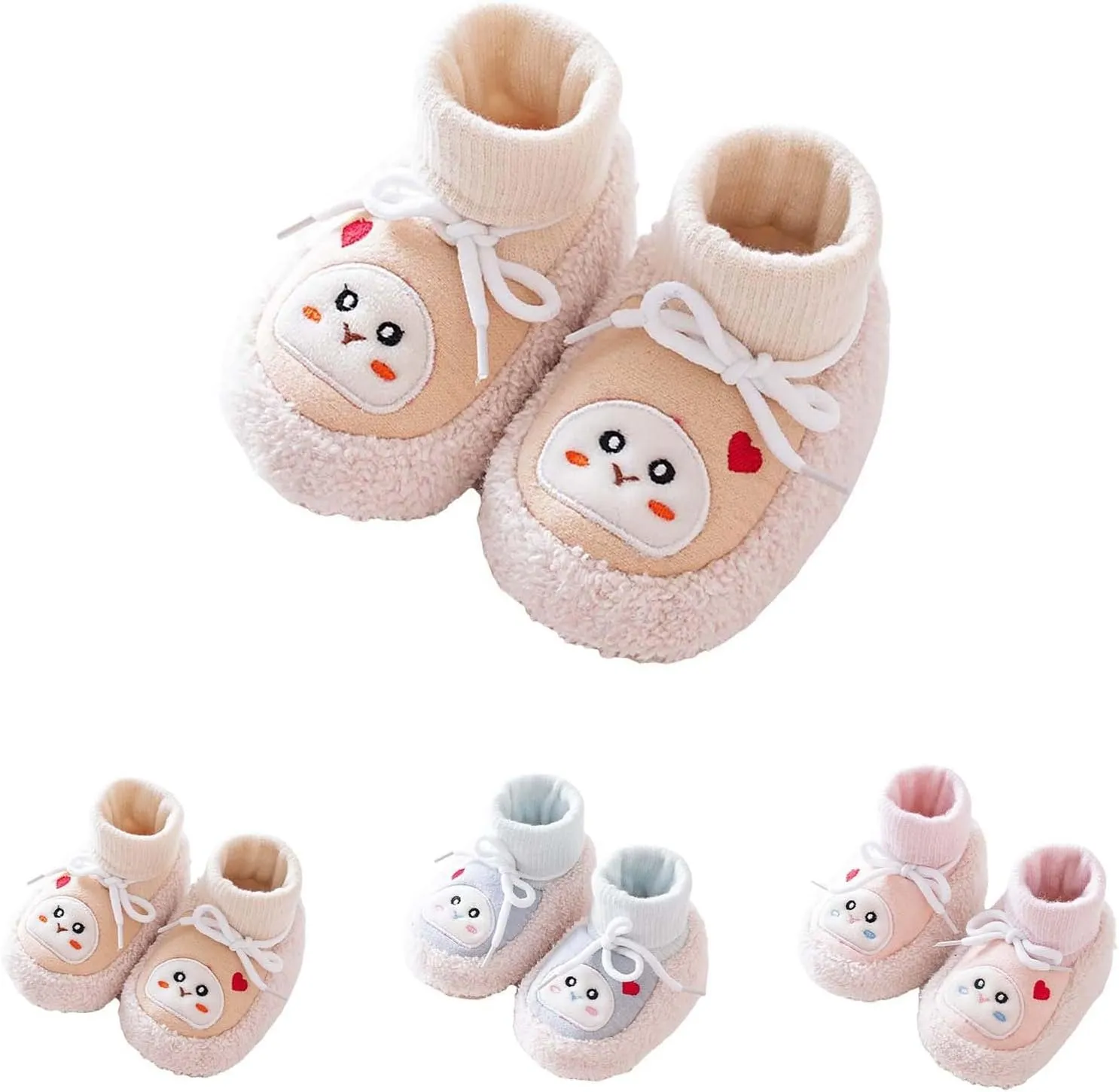 Winter Infant Toddler Shoes Boys Girls Baby Shoes Soft Sole Slip On Shoes Cute Animal Decoration 12 Months Shoes Boy