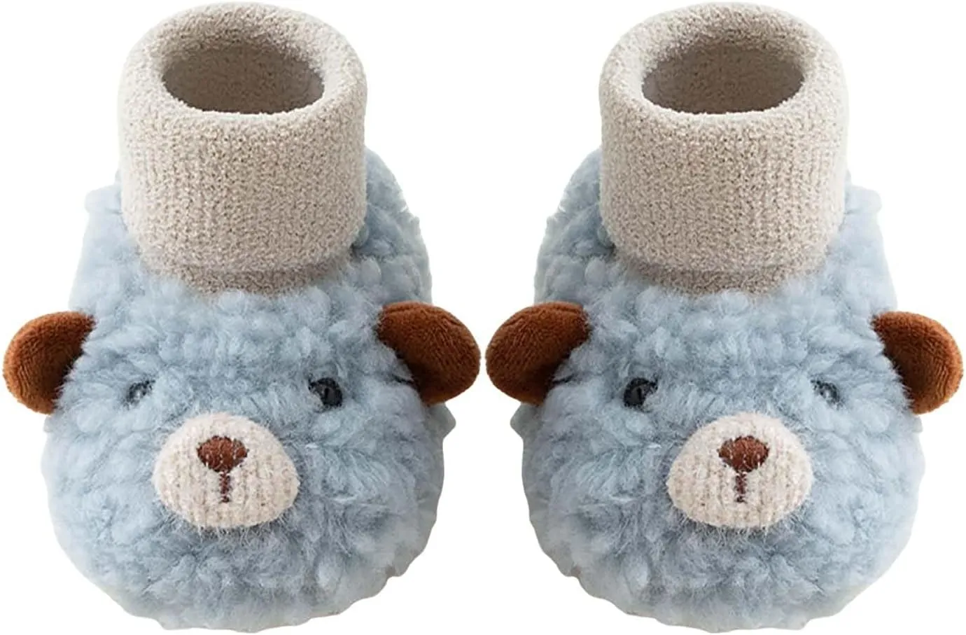 Winter Infant Toddler Shoes Boys Girls Baby Shoes Soft Sole Slip On Shoes Cute Animal Decoration Toddler Shoe Size 4