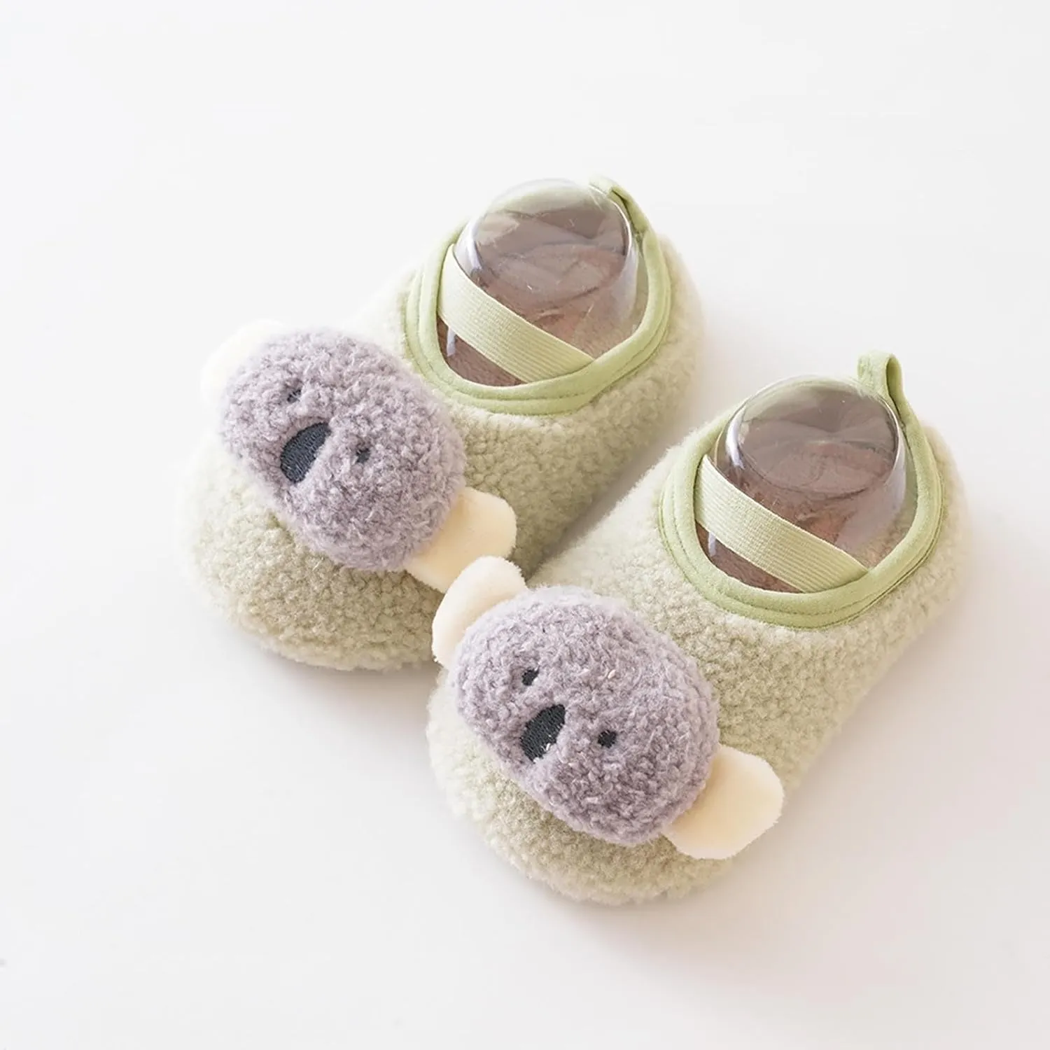 Winter Infant Toddler Shoes Boys Girls Baby Shoes Soft Sole Slip On Shoes Cute Animal Decoration Warm Boys Shoes Size 12