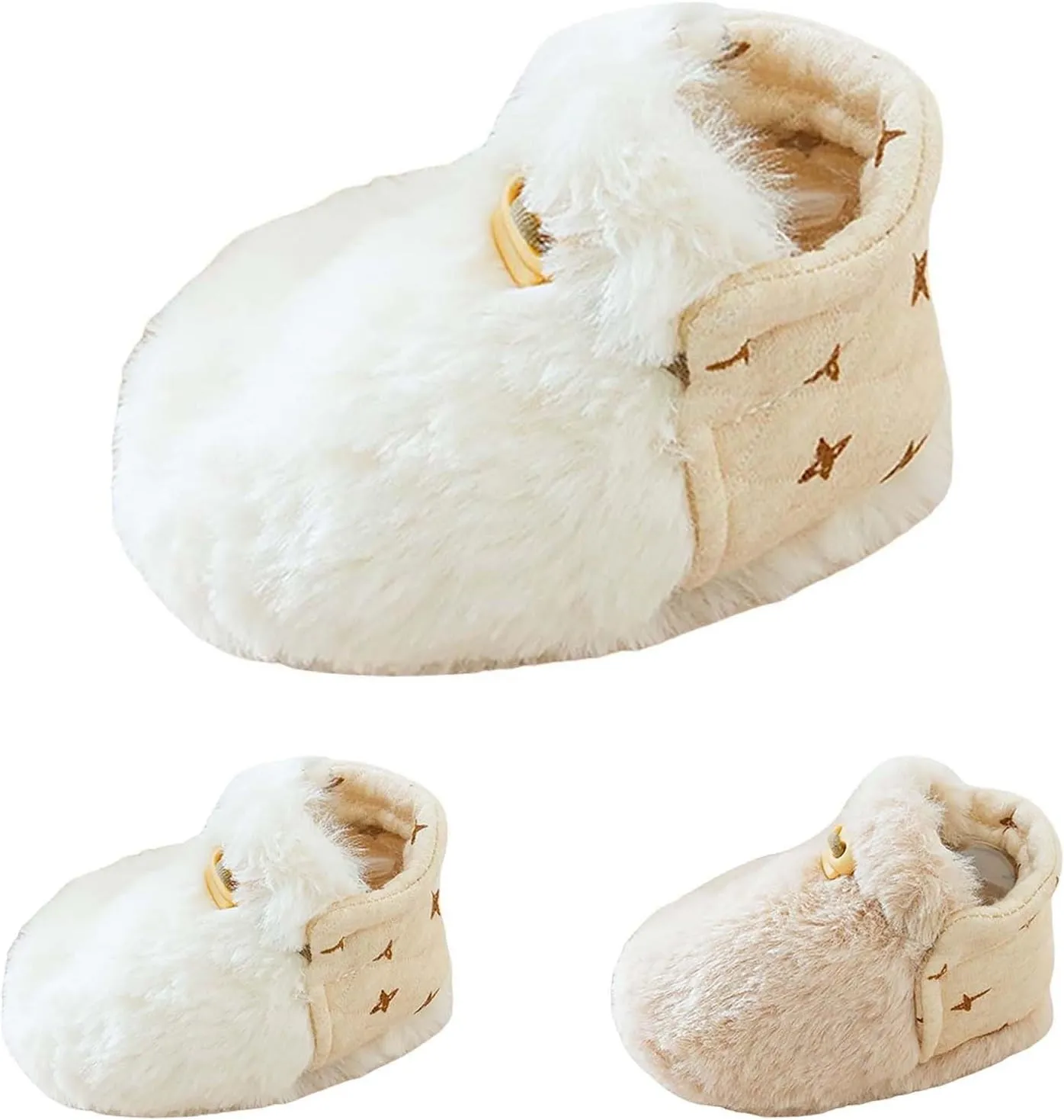 Winter Infant Toddler Shoes Boys Girls Baby Shoes Soft Sole Slip On Shoes Cute Animal Decoration Warm Toddler Buys Shoes