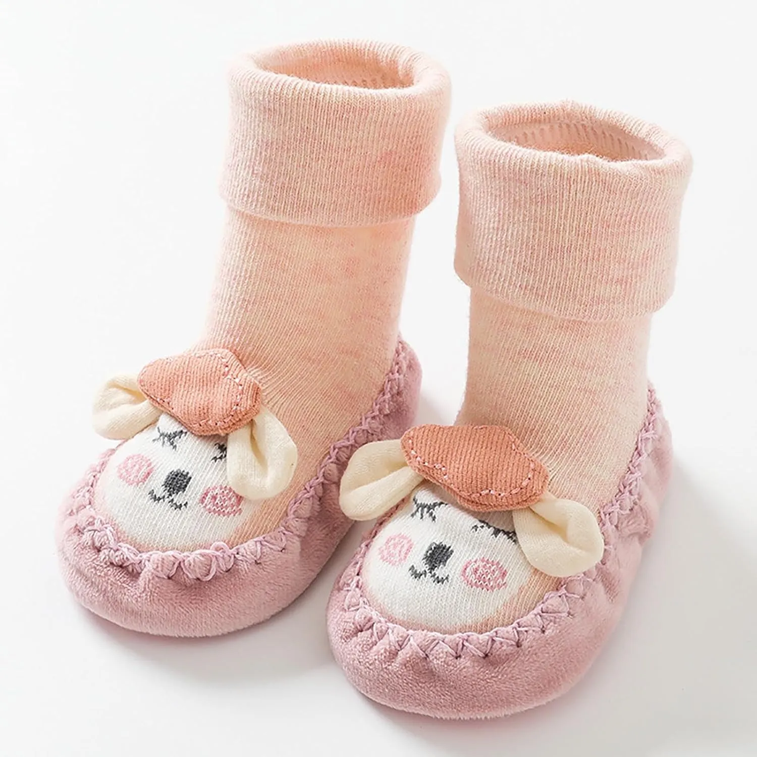 Winter Infant Toddler Shoes Boys Girls Baby Shoes Soft Sole Slip On Shoes Cute Animal Size 5 Toddler Boots Girls