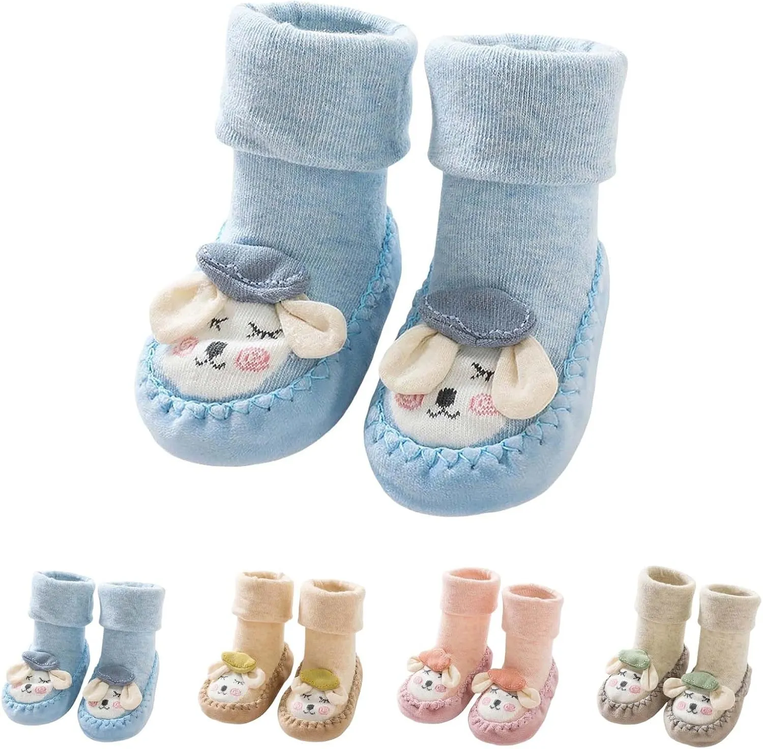 Winter Infant Toddler Shoes Boys Girls Baby Shoes Soft Sole Slip On Shoes Cute Animal Size 5 Toddler Boots Girls
