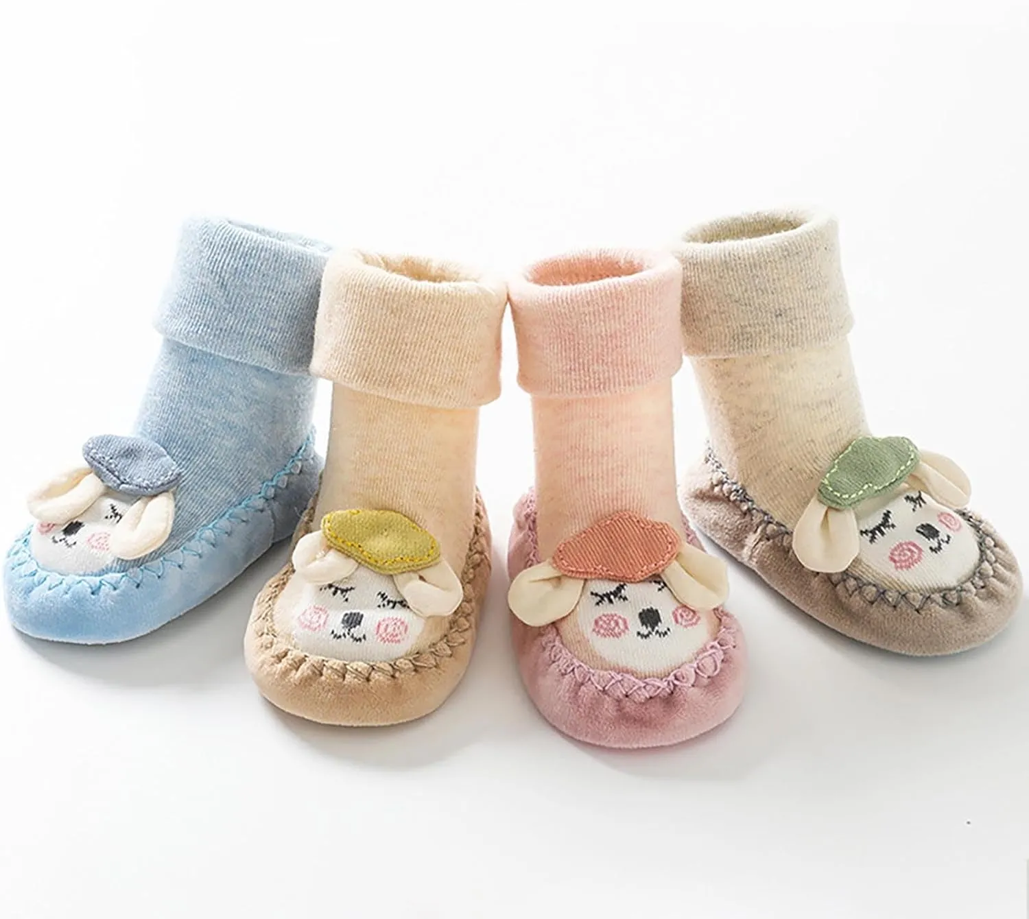 Winter Infant Toddler Shoes Boys Girls Baby Shoes Soft Sole Slip On Shoes Cute Animal Size 5 Toddler Boots Girls