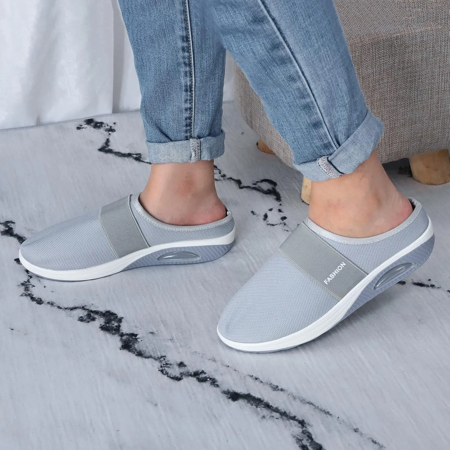 Women Diabetic Walking Shoes Non Slip Work Shoes Women Food Service Casual Slip On Shoes Walking Sneakers Steel Toe Tennis Shoe Loafers Dress Shoe