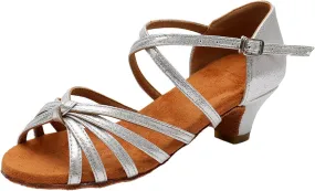 Women Heels Stylish Heeled Sandals for Party Prom Wedding Sparkly Heels Women's Chunk Low Heel Pump Sandals