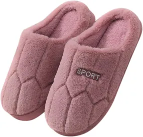 Women House Slippers Soft Comfortable Slip on Bedroom Slippers Warm Flat Household Casual Shoes Women Sliper