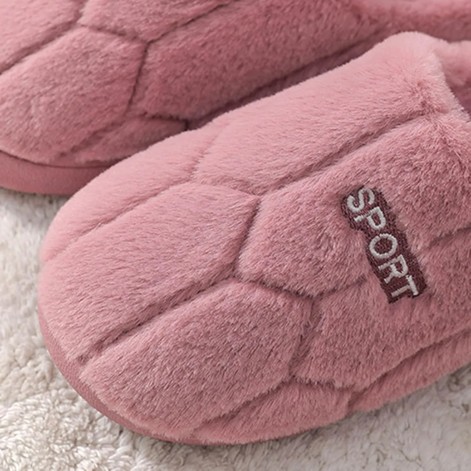 Women House Slippers Soft Comfortable Slip on Bedroom Slippers Warm Flat Household Casual Shoes Women Sliper