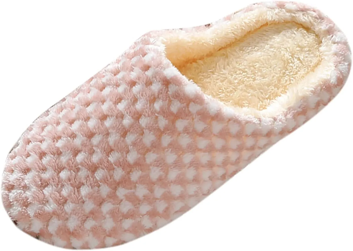 Women House Slippers Soft Comfortable Slip on Bedroom Slippers Warm Flat Household Casual Shoes Women Sliper