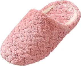 Women House Slippers Soft Comfortable Slip on Bedroom Slippers Warm Flat Household Casual Shoes Women Sliper