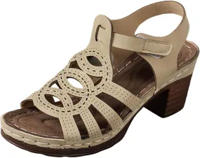 Women Sandals Comfortable Walking Summer Elegant Thick Heel Wedge Sandals Women's Flip Flops Chunky High Heels OpenToe