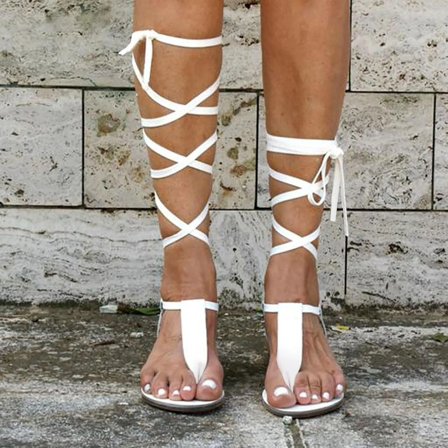 Women Summer Open Toe Strap Wind Straps Toe Flat Sandals Shoes Large Water Womens Shoes Women's Womens Thong Sandals 11