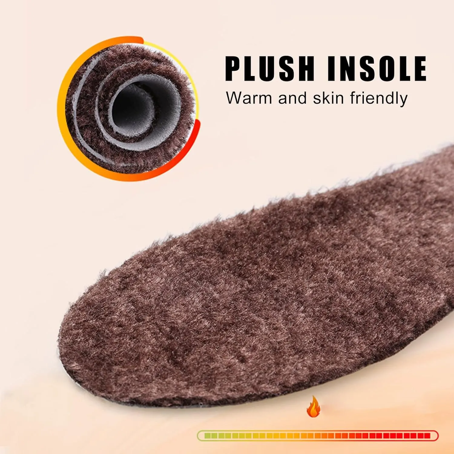 Women Winter Snow Boots Water-proof Ankle Boots Mid Calf Womens Boots with Fleece Lined Anti Slip Booties Comfortale Outdoor Shoes Wide Width Low Wedge Heel Booties with Arch Support