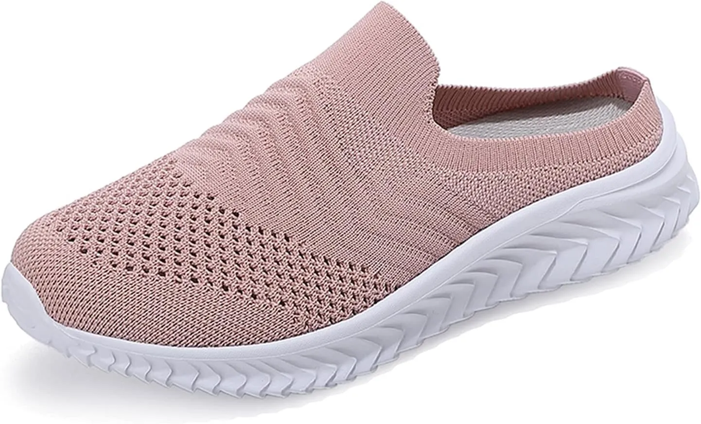 Women's Backless Walking Sneakers Summer Slip-on Tennis Shoes Men Slip On Men Shoes Casual Wedge Sneakers Waterproof Tennis Shoe Cross Trainer Shoe