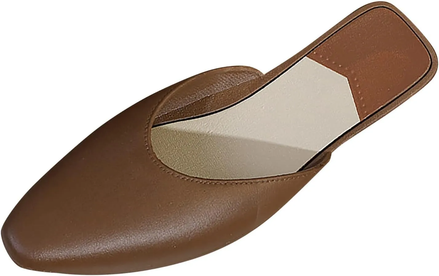 Womens Ballet Flat Summer Women's Fashionable Simple Pointed Toe for Beach Home and Outdoors Comfy Casual Ballerina Flat Shoes
