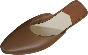 Womens Ballet Flat Summer Women's Fashionable Simple Pointed Toe for Beach Home and Outdoors Comfy Casual Ballerina Flat Shoes