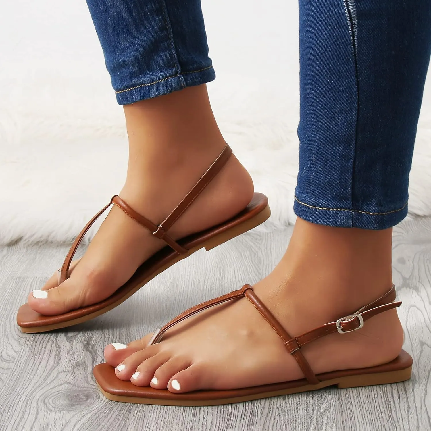 Womens Comfortable Arch Support Sandals Quick Drying Casual Sport Water Sandals for Walking Hiking Summer Beach Outdoor Activities Lightweight Footwear Orthopedic Shoes for Women