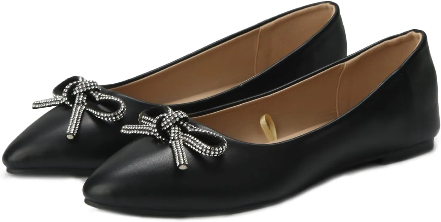 Women's Dress Flats Ballet Women Shoes Fashionable Flat Sole Single Shoes Fly Woven Classic Softable Low Wedge