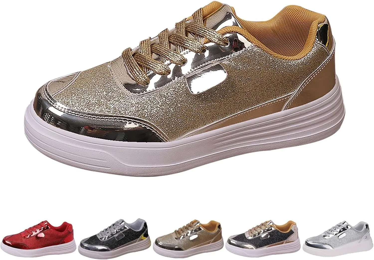 Womens Elastic Slip On Shoes Casual Comfortable Walking Sneakers Lightweight Canvas Flats Non Slip Loafers
