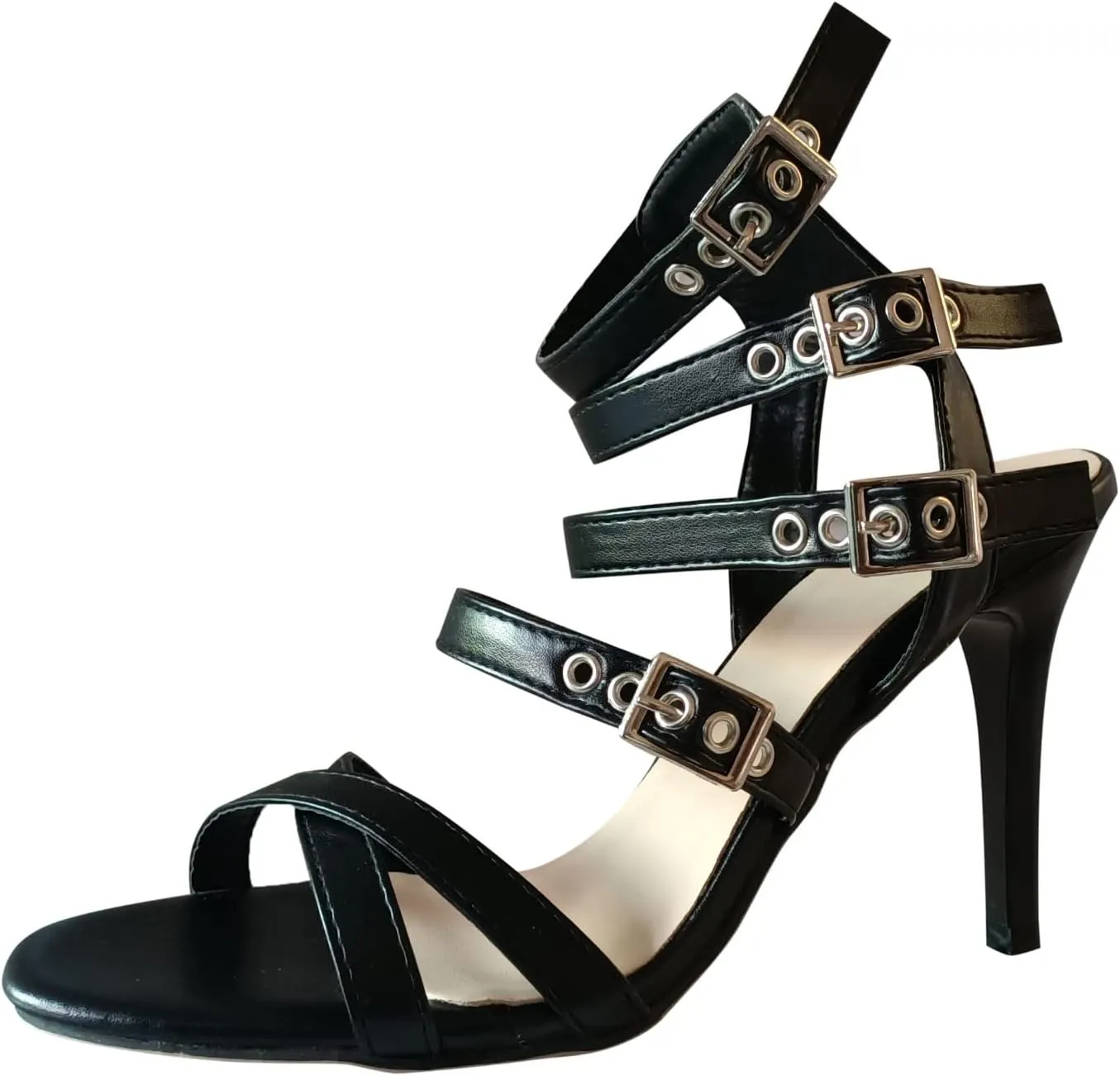 Womens Heel Dress Shoes Lace-up Casua Fashion Breathable Sandals Heels Shoes Women's High high Heels