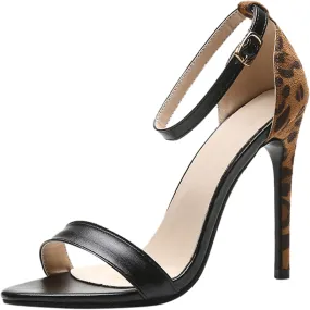 Womens Heel Dress Shoes Slip-On Casual Sandals Toe Heels Fashion Women's Breathable High high Heels