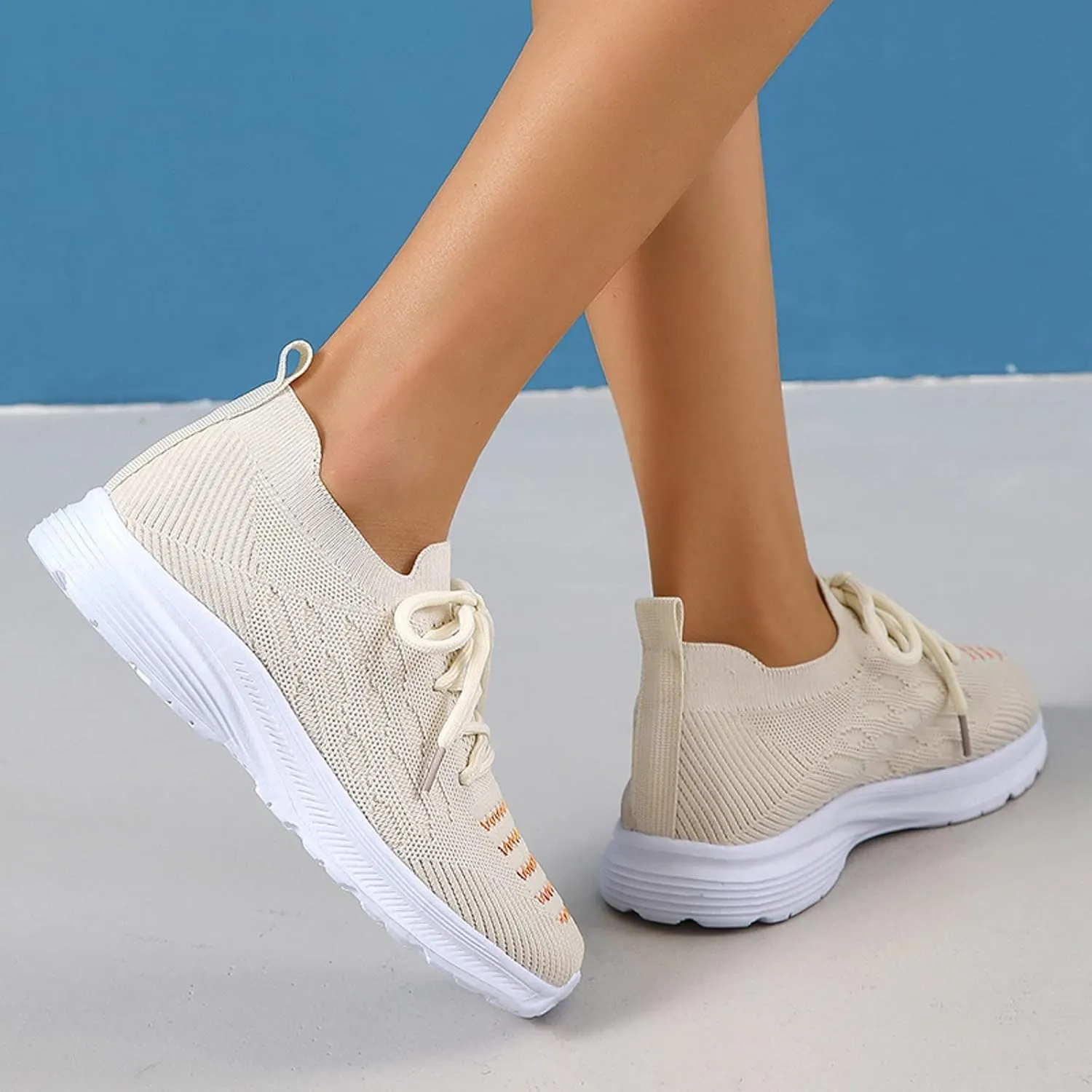 Womens Non Slip Slip On Shoes Casual Walking Sneakers Lightweight Canvas Comfortable Flat Fashion Loafers