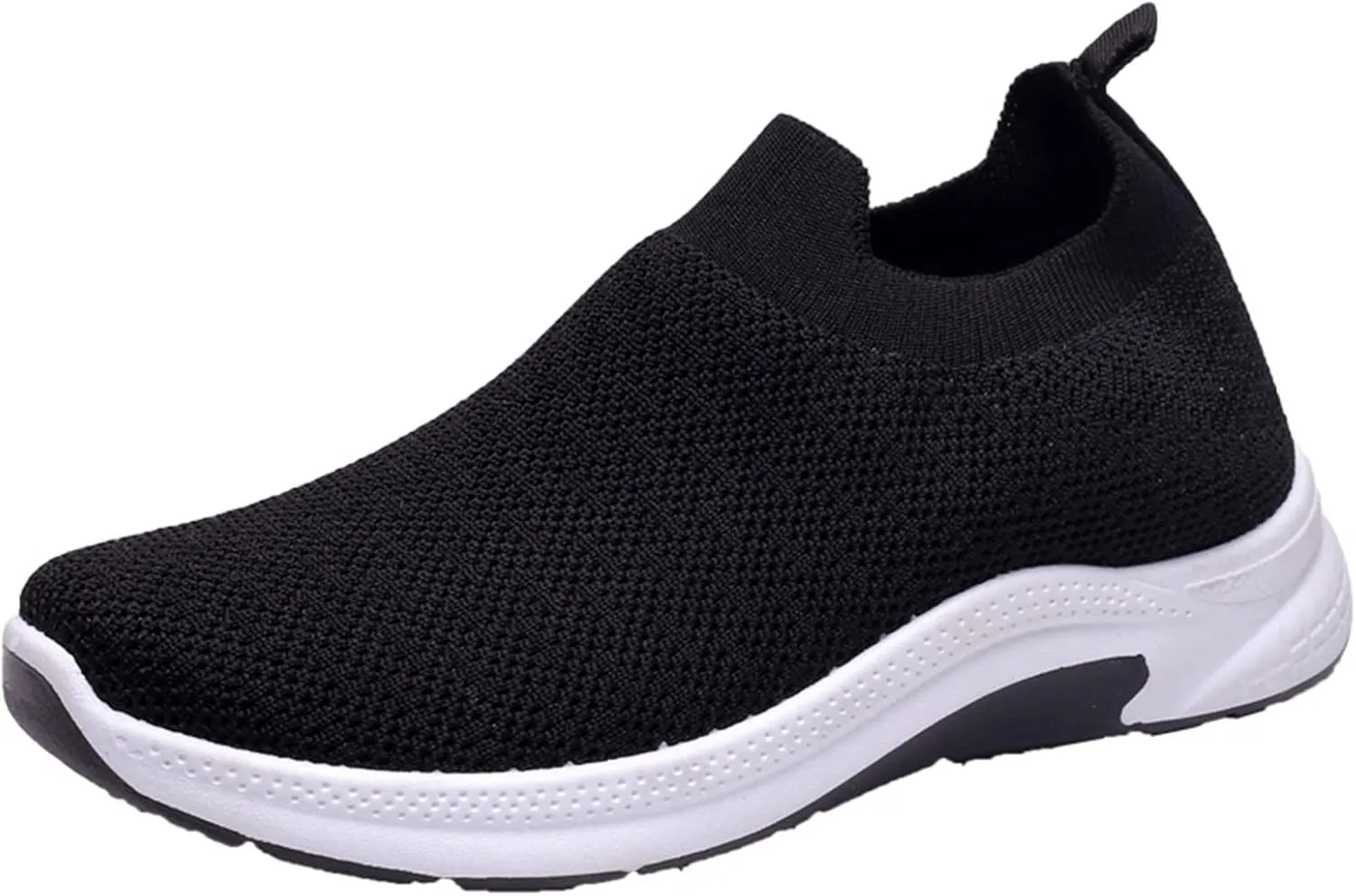 Women's Non Slip Tennis Sneakers Breathable Mesh Shoes Casual Sport Shoes Arch Support Shoes for Elderly Women