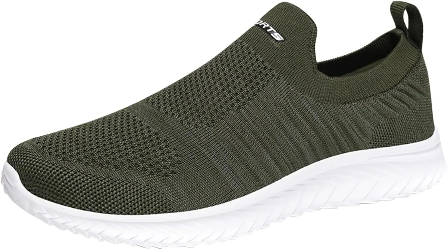 Womens Non Slip Work Shoes Slip On Water Resistant Mens Dress Shoes Arch Support Men's Casual Shoes Platform Sneakers Black Tennis Shoe Loafers Casual Slip On