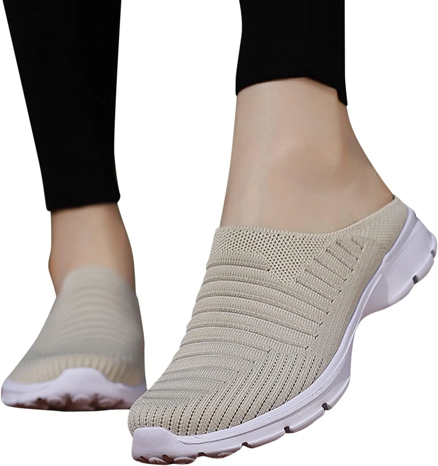Womens Orthopedic Casual Loafers Slip On Walking Shoes with Arch Support Comfortable Sneakers Plantar Fasciitis Relief Foot Heel Pain Diabetic