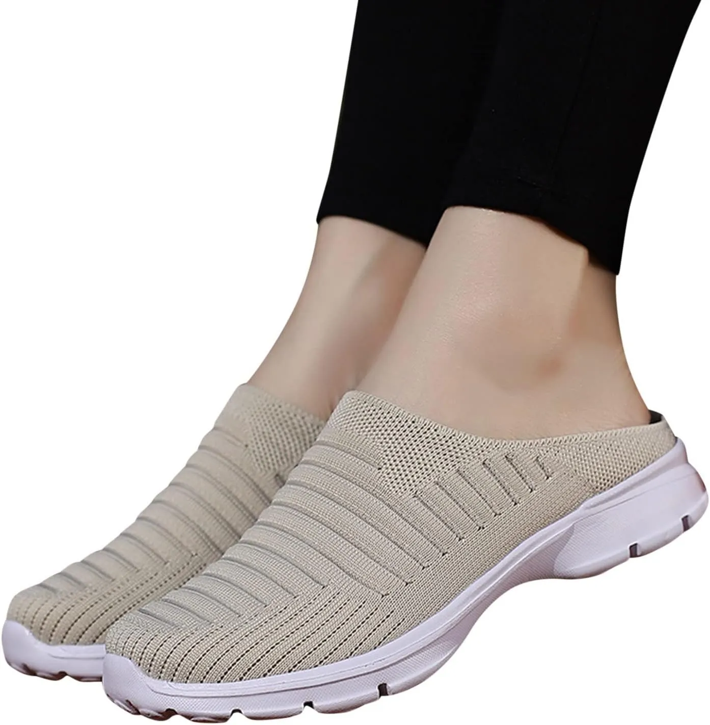 Womens Orthopedic Casual Loafers Slip On Walking Shoes with Arch Support Comfortable Sneakers Plantar Fasciitis Relief Foot Heel Pain Diabetic