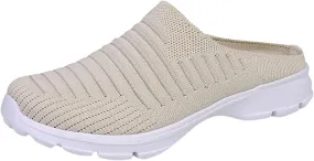 Womens Orthopedic Casual Loafers Slip On Walking Shoes with Arch Support Comfortable Sneakers Plantar Fasciitis Relief Foot Heel Pain Diabetic