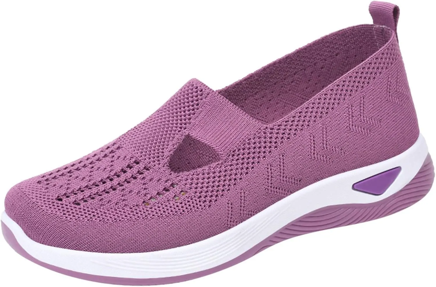 Womens Orthopedic Diabetic Shoes Slip On Walking Sneakers with Arch Support Comfortable Casual Loafers Plantar Fasciitis Relief Foot Heel Pain