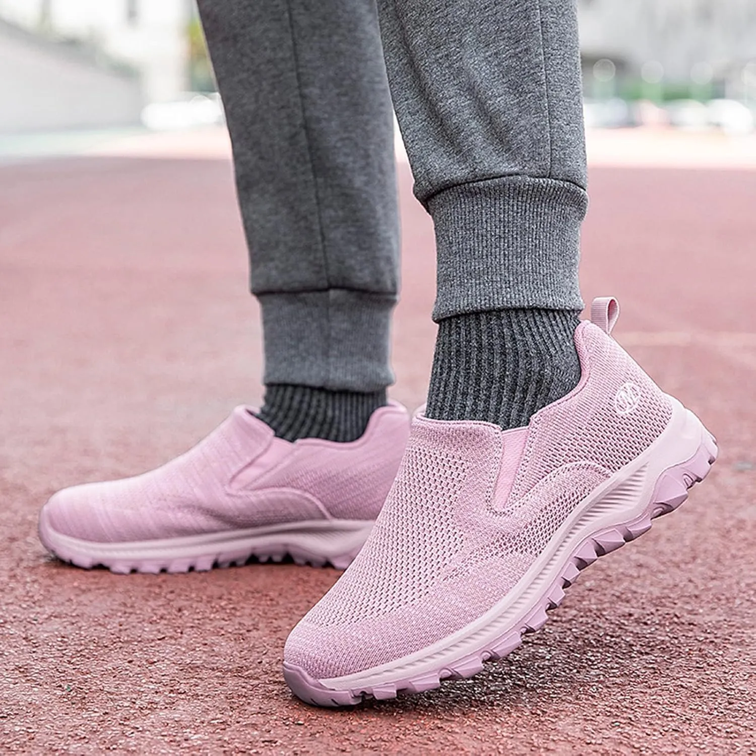 Women's Orthopedic Shoes with Adjustable Strap Slip on Orthopaedic Walking Sneakers Minimalist Zero Drop Shoe
